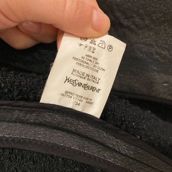 Yves Saint Laurent Rive Gauche Coat Runway - Picture 7 of 9